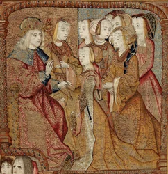 Triomphes de la Mère de Dieu ou Panos de Oro, vers 1500-02 (tapisserie)