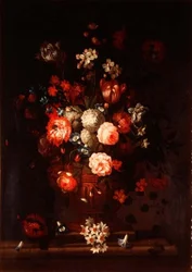 Nature morte, fleurs mélangées