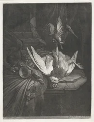 Nature morte avec volaille