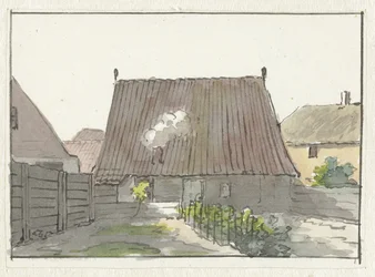 Maison avec jardin arrière