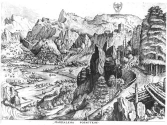 La Madeleine pénitente, gravée par Hieronymus Bosch (vers 1510-70) vers 1555-57