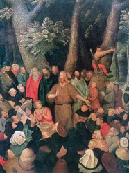 Le Sermon de Jean-Baptiste (détail), 1604