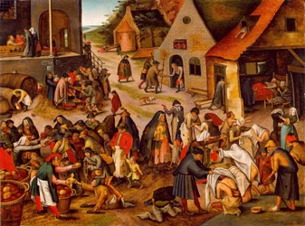Les Sept Œuvres de miséricorde, entre 1616 et 1638