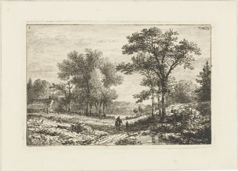 Paysage avec cavalier (Waterlandschappen)