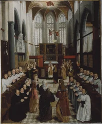 La Présentation de la Vierge au Temple, c.1530-35