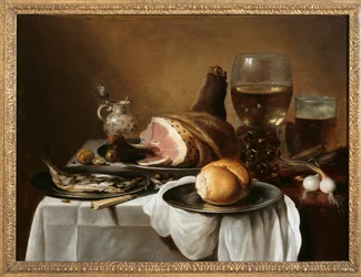 Pièce de petit-déjeuner, vers 1640