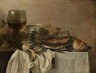 Nature morte au poisson