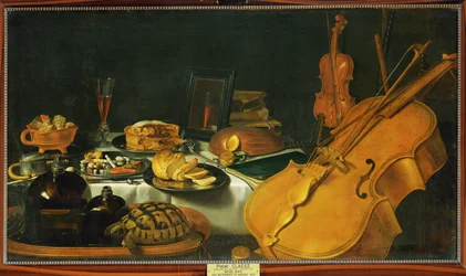 Nature morte avec instruments de musique