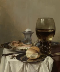 Nature morte avec sel. Vers 1640-45