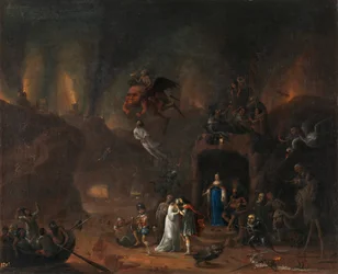 Orphée et Eurydice aux enfers
