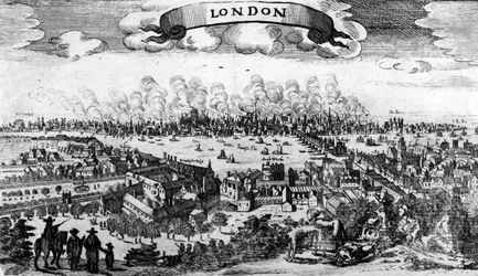 Broadsheet du Grand Incendie de Londres, 1666