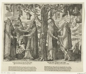 Boom van Roomse afgoderij, ca. 1570