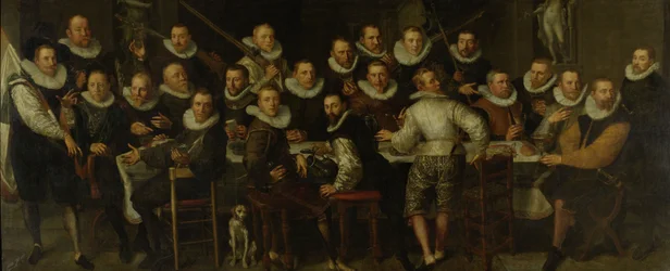 La compagnie du capitaine Gillis Jansz Valckenier et du lieutenant Pieter Jacobsz Bas