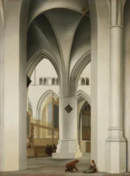 Vue du chœur de l