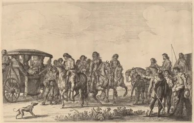 Entrée de Marie de Médicis à Amsterdam [plaque 6 de 6]