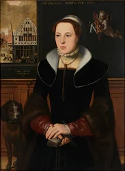 Portrait de Jacquemyne Buuck, 1551