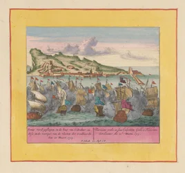 Bataille navale à Gibraltar, 1705