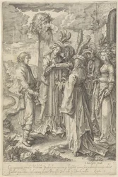 David avec la tête de Goliath