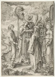 David avec la tête de Goliath, années 1620-1630