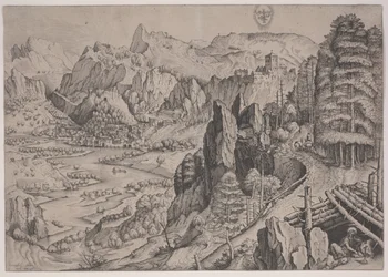 Magdalena Poenitens, gravure réalisée par Jan et Lucas van Duetecum