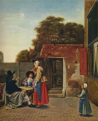 Une cour hollandaise, 1658-1660