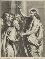 Le Christ donne les clés à Pierre