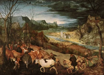 Le retour du troupeau (automne)