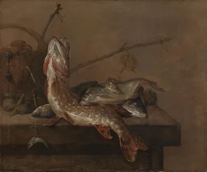Nature morte aux poissons