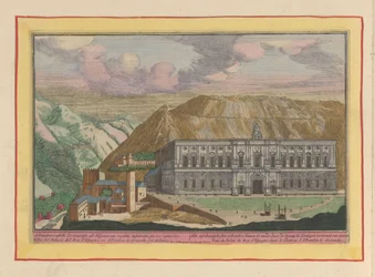 Vue du Palais de Charles V à Grenade (série: Theatrum Hispaniae)