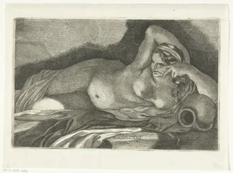 Femme nue allongée