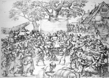 Le festin de mariage, 1560