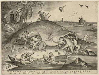 Les gros poissons mangent les petits poissons