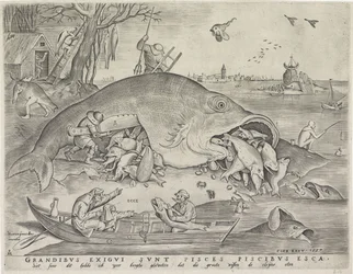 Les gros poissons mangent les petits poissons