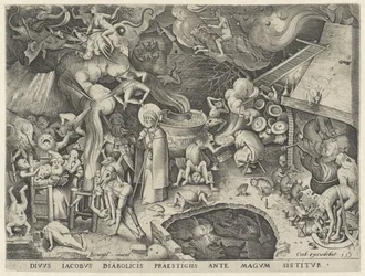 Jacques le Majeur rencontre le magicien Hermogène