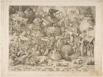 Orgueil Superbia des Sept Péchés Capitaux, 1558