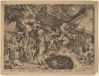 Saint Jacques et le magicien Hermogène