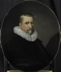 Portrait de Cornelis Jansz Hartigsvelt, directeur de la chambre de Rotterdam de la Compagnie néerlandaise des Indes orientales, élu en 1639