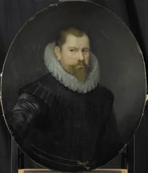 Portrait de Cornelis Matelieff le Jeune, directeur de la chambre de Rotterdam de la Compagnie néerlandaise des Indes orientales, élu en 1602