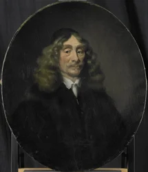 Portrait de Johan de Reus, directeur de la chambre de Rotterdam de la Compagnie néerlandaise des Indes orientales, élu en 1657
