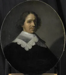 Portrait de Paulus Verschuur, sept fois bourgmestre de Rotterdam et également directeur de la Chambre de Rotterdam de la Compagnie des Indes orientales, élu en 1651
