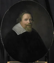 Portrait de Pieter Sonmans, Directeur de la Chambre de Rotterdam de la Compagnie Néerlandaise des Indes Orientales, élu en 1631