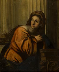 Une dame identifiée comme la Madeleine, vers 1623-78