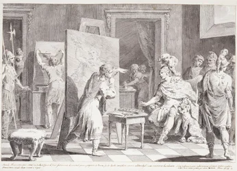 Alexandre le Grand dans le Studio d