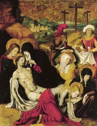 Déposition du Christ, ou Pietà de Tanger, par Pietro Cavaro