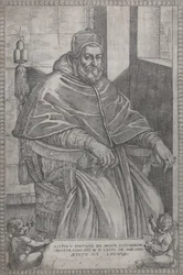 Portrait du Pape Sixte V, 1585