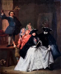 Le Charlatan, vers 1757 (huile sur toile)