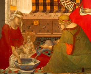 Naissance de la Vierge (détail)