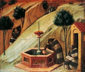 Carmélite puisant de l