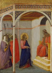 Le Christ devant Pilate, vers 1335