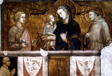 Madone et Enfant entre Saint François et Saint Jean l